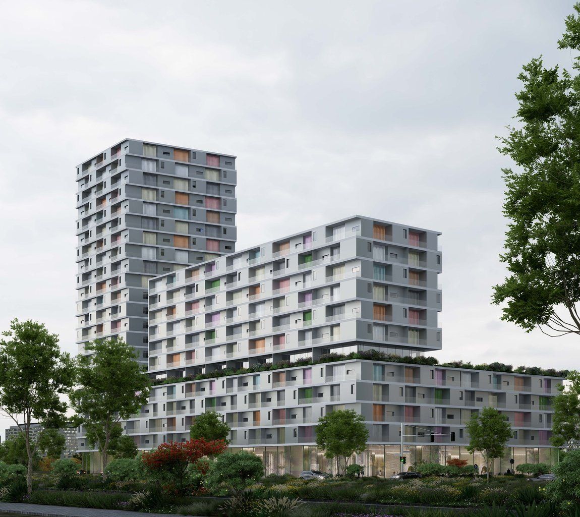 The developer's render of MOA Residence