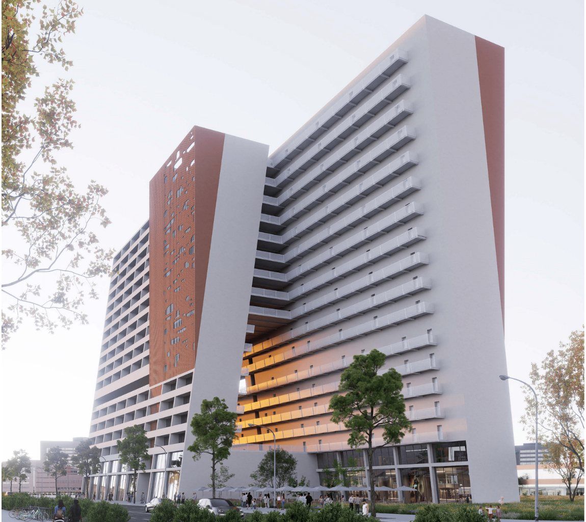 The developer's render of OX Residence